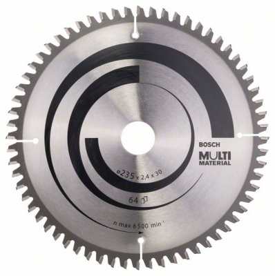 BOSCH MULTI MATERIAL CIRCULAR SAW BLADE 2608640514 235x30/25x64T