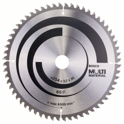 BOSCH MULTI CIRCULAR SAW BLADE 2608640449 254x30x60T