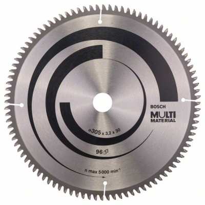 BOSCH MULTI MATERIAL CIRCULAR SAW BLADE 2608640453 305x30x96