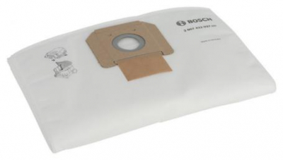 BOSCH FLEECE FILTER BAG GAS35 PACK 5 2607432037