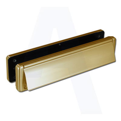 Fab & Fix Nu-Mail UPVC Letter Box 40-80 310mm x 76mm