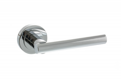 Nebraska Lever On Round Rose (S28R)