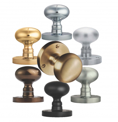 Carlisle Brass M35 Victorian Mushroom Mortice Mortice Knob (Half Sprung)