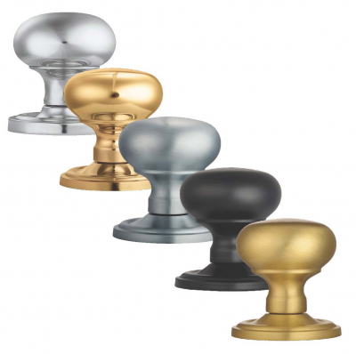 Carlisle Brass M35C Concealed Fix Mushroom Mortice Knob (Unsprung)