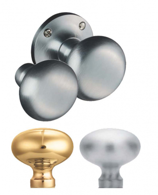 Carlisle Brass M35RS Mushroom Rim Knob (Unsprung)