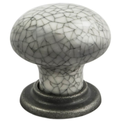 Fingertip FTD630A Porcelain Mushroom Pattern knob