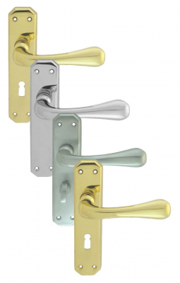 Carlisle Brass Eden Lever On Backplate