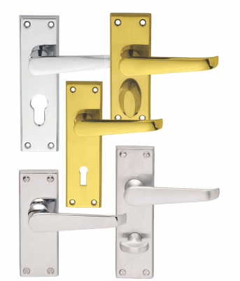 Carlisle Brass Victorian Suite Lever Furniture On Backplate
