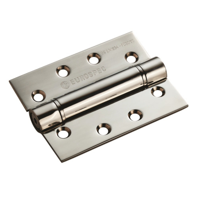 Eurospec Adjustable Self Closing Spring Hinge pack of 3