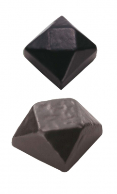 Carlisle Brass Ludlow Black Antique Door Stud
