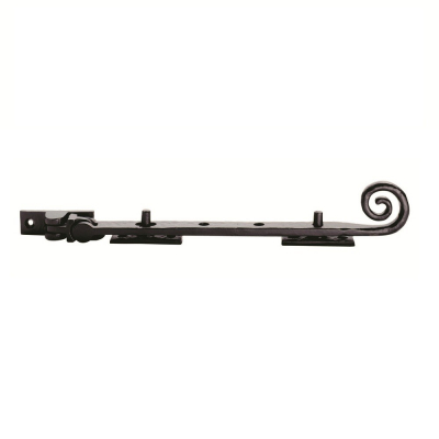 Carlisle Brass Ludlow Black Antique LF5541 Curly Tail Casement Stay