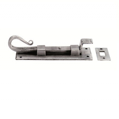 PE5563 Pewter Effect Shepherds Crook Cranked Bolt