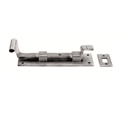 PE5565 Pewter Effect Fishtail Cranked Bolt