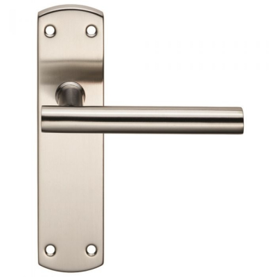 Eurospec CSLP1164 Steelworx Residential t-bar Lever on Backplate