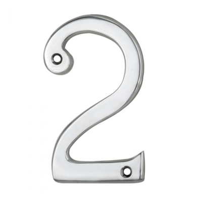 Carlisle Brass 76mm Polished Chrome Numerals