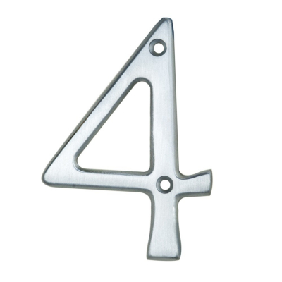 Carlisle Brass 76mm Satin Chrome Numerals
