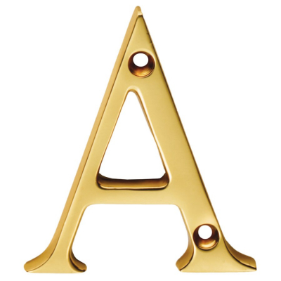 Carlisle Brass 50mm Door Letters A - D