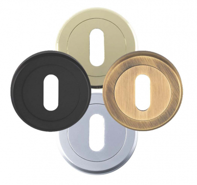 Carlisle Brass Serozzetta SZM003 Concealed Fix Standard Lock Escutcheon