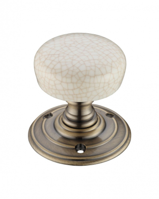 Zoo Hardware FB304 Porcelain Mortice Knobs