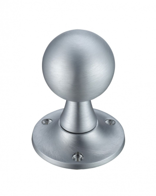 Zoo Hardware FB502 Ball Mortice Knob Furniture 60mm Rose diameter