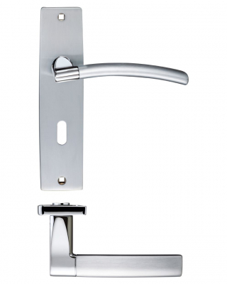 Zoo Hardware Amalfi Lever on Backplate