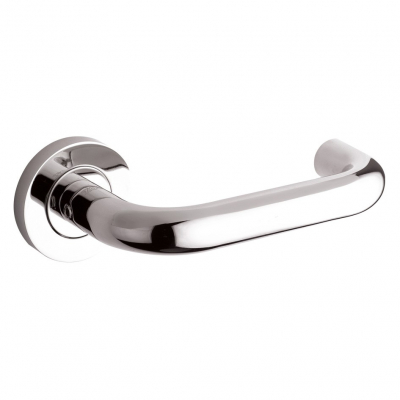 Zoo Hardware ZCS2030 19mm Return Lever on Round Rose Stainess Steel