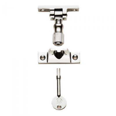 Carlisle Brass AQ53 Narrow Plate Locking Brighton Sash Fastener