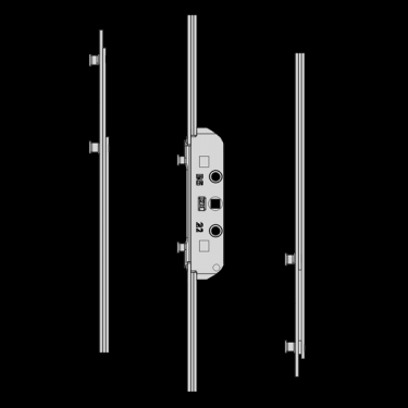 MACO GR RAIL TWIN ESPAG ROD 22mm
