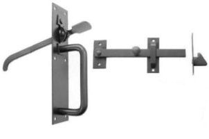 20/2 Light Suffolk Gate Latch with Long Thumb Piece