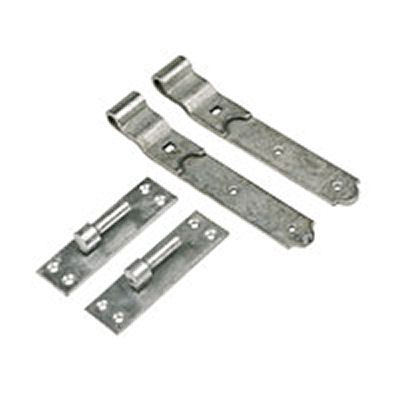 130 Cranked Bands & Hooks Hot Splelter Galvanised