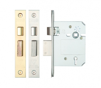 Zoo Hardware ZBSS 5 Lever Mortice Lock British Standard
