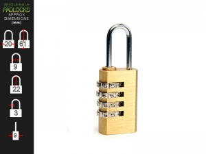 Combination Brass Padlock