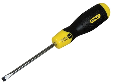 Stanley Cushion Grip Screwdriver Flared Tip