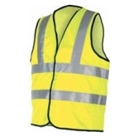 Hi Vis Yellow Sleeveless Waistcoat