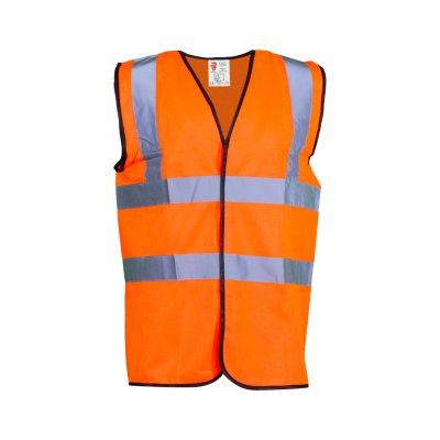 Hi Vis Orange Sleeveless Waistcoat