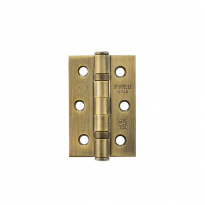 Atlantic 3Inch Ball Bearing Hinge Matt Antique Brass