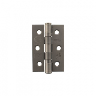 Atlantic 3Inch Ball Bearing Hinge Matt Gun Metal