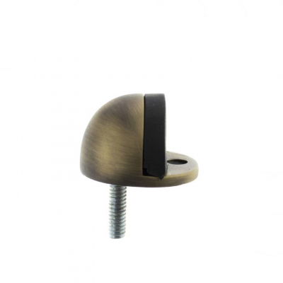 ADSHMPMAB Half Moon Door Stop Matt Antique Brass