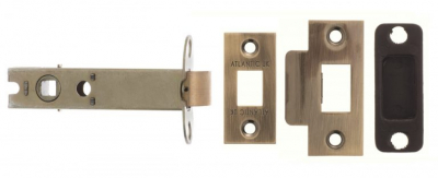 AL4AB 4Inch HD Tubular Latch Antique Brass