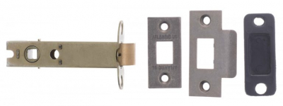 AL4DS 4Inch HD Tubular Latch Distressed Silver