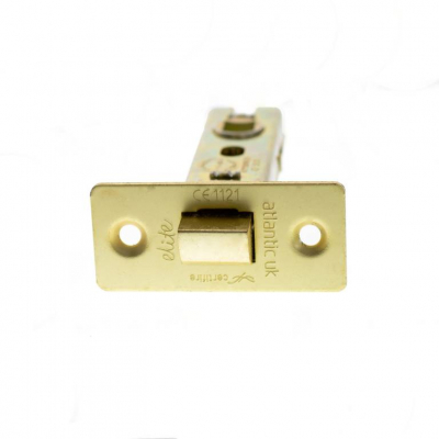 ALCE25SB 2.5Inch Tubular Bolt Through Latch Satin Brass