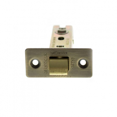 ALCE3MAB 3Inch Tubular Bolt Through Latch Matt Antique Brass