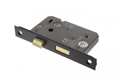 ALKBATH3MB 3Inch Bathroom Lock Matt Black