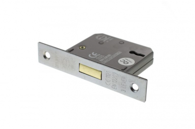 ALKDEAD3LK3SC 3Inch Deadlock Satin Chrome