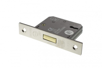 ALKDEADE3PN 3Inch Euro Deadlock Polished Nickel
