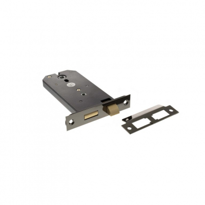 ALKHZBBN 6Inch Bathroom Sashlock Black Nickel