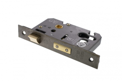 ALKSASHE3DS 3Inch Euro Sashlock Distressed Silver