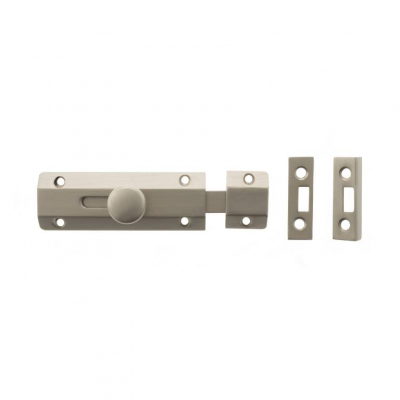 ASB4SN 4Inch Surface Door Bolt Satin Nickel