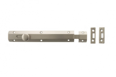 ASB8SN 8Inch Surface Door Bolt Satin Nickel