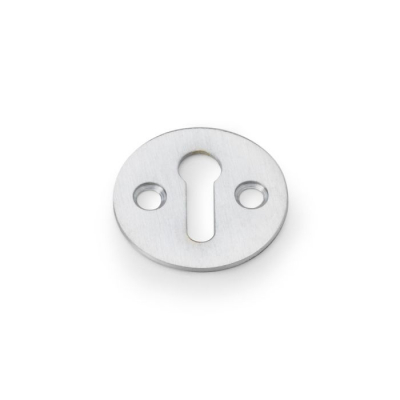 A&W Standard Profile Victorian Escutcheon Satin Chrome AW399SC